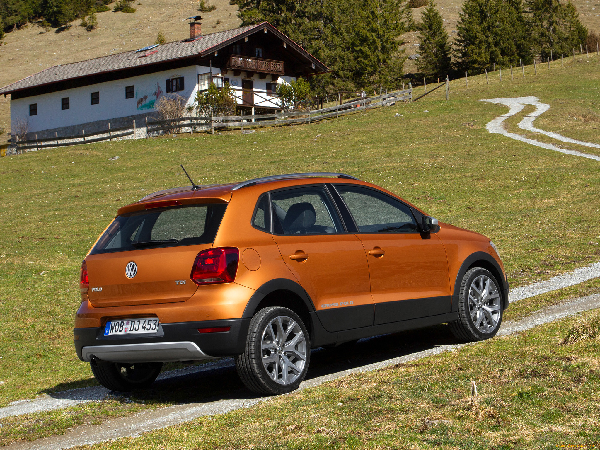 На Volkswagen Cross Polo 4